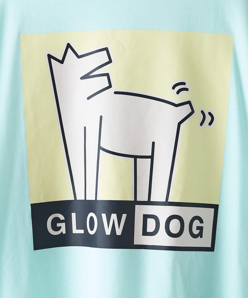 【GLOW DOG/グロウドッグ】ブランドロゴ DOGアイコン バックプリント ロンT