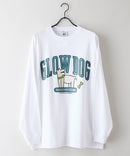 【GLOW DOG/グロウドッグ】カレッジロゴ プリント ロンT