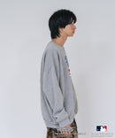 【PEANUTS/ピーナッツ】【ユニセックスデザインでリンクコーデにも◎】MLB×PEANUTS 裏起毛トレーナー 保温 キャラクター ドジャース ヤンキース パイレーツ ❘ジーンズメイト公式オンラインショップ
