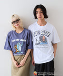 【TOM and JERRY/トムとジェリー】オリジナルデザインTシャツ 刺繍 ドロップショルダー ユニセックス