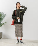 【DISCUS×Casper】キャラクタープリントスウェットトレーナー メンズ レディース ユニセックス