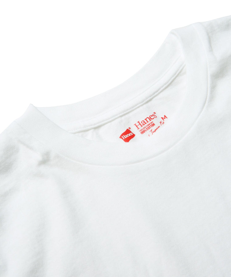 【HANES/ヘインズ】Ｊ－ＦＩＴスリーブレス２Ｐアソート　ＨＷ５３２７　2枚組　無地　ジャパンフィット　ホワイトとカラーのセット