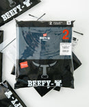 BEEFY Tシャツ 2枚組 H5180-2 Hanes ビーフィー 半袖 HANES Tシャツ 2枚組 大きいサイズ H5180-2 ヘインズ メンズ パック 2枚セット 半袖 クルーネック S M L XL LL 衣替え 入学 卒業 新生活 父の日 プレゼント