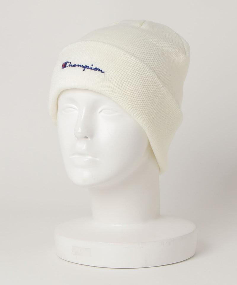 【CHAMPION/チャンピオン】スクリプトロゴ天竺ワッチ　ワンポイントロゴ刺繍　ニットキャップ/ビーニー