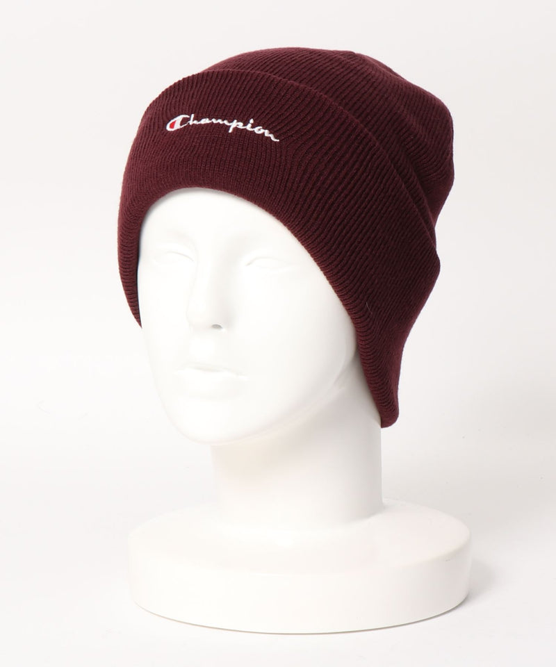 【CHAMPION/チャンピオン】スクリプトロゴ天竺ワッチ　ワンポイントロゴ刺繍　ニットキャップ/ビーニー
