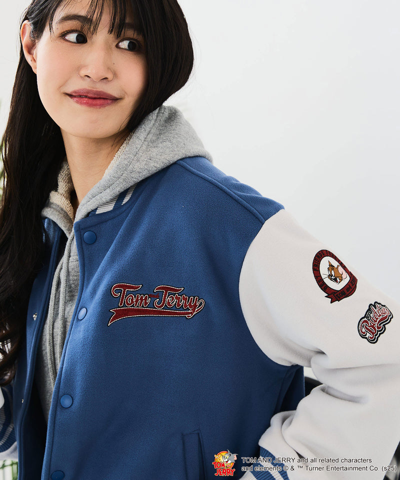 【TOM&JERRY/トムとジェリー】フリースボンディングスタジャン