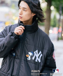 【PEANUTS×MLB】オリジナルデザイン ナイロンパファージャケット 中綿ジャケット ヤンキース ドジャース ホワイトソックス