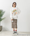 【DISCUS ATHLETIC×LOONEY TUNES】スペース・ジャム キャラクタープリントスウェットトレーナー メンズ レディース ユニセックス