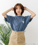 【ねないこだれだ】【コットン100％のしっかりした生地 ドロップショルダー】オリジナルデザイン 刺繍Tシャツ せなけいこ 絵本 コラボ キャラクター 半袖 ユニセックス おばけ グッズ かわいい