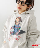 【CHUCKY/チャッキー】オリジナルデザイン 裏起毛パーカー フーディー CHUCKY チャッキー ティファニー