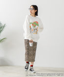 【DISCUS ATHLETIC×LOONEY TUNES】スペース・ジャム キャラクタープリントスウェットトレーナー メンズ レディース ユニセックス