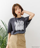 【ムーミン】 【綿100%のしっかりした生地】オリジナルデザイン キャラクター刺繍Tシャツ リトルミイ ニョロニョロ 大人カジュアル ユニセックス