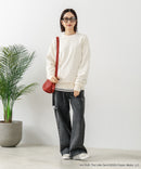 【DISCUS×HOT STUFF×Casper】キャラクタープリントスウェットトレーナー メンズ レディース ユニセックス