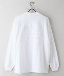 【2025Autumn新色追加】エンボス ロゴ ロンT RAGGED MOUNTAIN