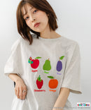 【はらぺこあおむし/The Very Hungry Caterpillar】【コットン100%のしっかりした生地 ドロップショルダー】オリジナルデザイン 刺繍Tシャツ エリック・カール 絵本 キャラクター グッズ ユニセックス