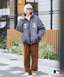 【PEANUTS×MLB】オリジナルデザイン ナイロンパファージャケット 中綿ジャケット ヤンキース ドジャース ホワイトソックス