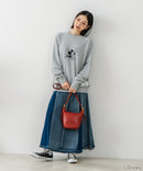 【DISCUS×DISNEY】「ミッキーマウス」キャラクタープリントスウェットトレーナー メンズ レディース ユニセックス