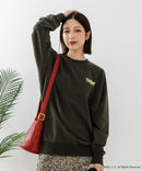 【DISCUS×Casper】キャラクタープリントスウェットトレーナー メンズ レディース ユニセックス