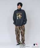 【PEANUTS/ピーナッツ】【ユニセックスデザインでリンクコーデにも◎】MLB×PEANUTS 裏起毛トレーナー 保温 キャラクター ドジャース ヤンキース パイレーツ ❘ジーンズメイト公式オンラインショップ