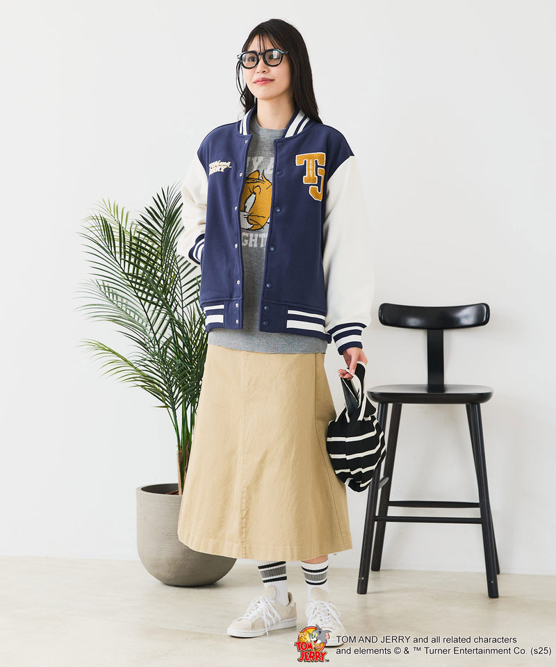 【TOM&JERRY/トムとジェリー】フリースボンディングスタジャン