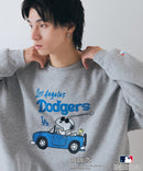 【PEANUTS×MLB】オリジナルデザイン 裏起毛トレーナー ヤンキース ドジャース カブス キャラクター