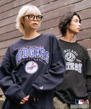 【MLB/メジャーリーグベースボール】 裏起毛 レトロロゴ クルーネックトレーナー スウェット