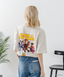 【TOY STORY/トイ・ストーリー】【限定オリジナルデザイン】半袖Tシャツ 綿100% ドロップショルダー ワンポイント バックプリント ディズニー ピクサー キャラクター クルーネック Disney ユニセックス