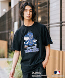 【PEANUTS×MLB】オリジナルデザイン 和柄Ｔシャツ ドジャース ヤンキース カブス スーベニア