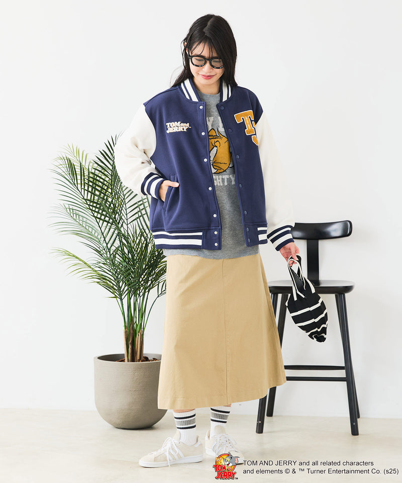 【TOM&JERRY/トムとジェリー】フリースボンディングスタジャン