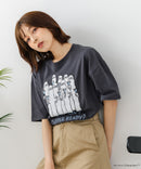 【ムーミン】 【綿100%のしっかりした生地】オリジナルデザイン キャラクター刺繍Tシャツ リトルミイ ニョロニョロ 大人カジュアル ユニセックス