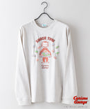 【おさるのジョージ 】オリジナルデザイン ロンT ジョージ ドロップショルダー ビッグシルエット ユニセックス