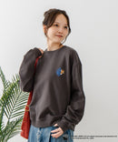 【CONVERSE/コンバース】×【TOM AND JERRY/トムとジェリー】オーバーサイズ プリント スウェットトレーナー