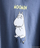 【MOOMIN/ムーミン】【ユニセックスデザインでリンクコーデにも◎】裏起毛プルオーバーパーカー フーディ 保温 キャラクター ムーミン ニョロニョロ リトルミイ スティンキー
