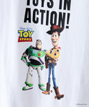 【TOY STORY/トイ・ストーリー】【限定オリジナルデザイン】半袖Tシャツ 綿100% ドロップショルダー ワンポイント バックプリント ディズニー ピクサー キャラクター クルーネック Disney ユニセックス