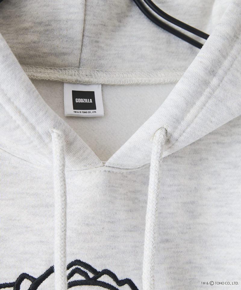 【GODZILLA/ゴジラ】ゴジラ キングギドラ オリジナルデザイン ビッグシルエット 裏起毛 プルオーバーパーカー フーディー ドロップショルダー オーバーサイズ