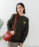 【DISCUS×Casper】キャラクタープリントスウェットトレーナー メンズ レディース ユニセックス