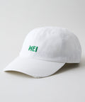 【MEI/メイ】ピグメントローキャップ ウォッシュ加工 ダメージ加工