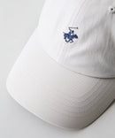 【BEVERLY HILLS POLO CLUB/ビバリーヒルズポロクラブ】【前後ロゴ刺繍で魅せる】ウォッシュツイルキャップ 綿ナイロン 製品洗い加工 定番