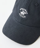 【BEVERLY HILLS POLO CLUB/ビバリーヒルズポロクラブ】【夏でも蒸れずに涼しい】オックス ローキャップ 通気性抜群 綿100% ワンポイント刺繍