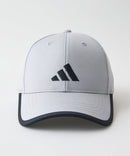 【ADIDAS/アディダス】【吸汗速乾・日差し対策】ツイルキャップ スポーツキャップ 定番ロゴ 8cmロングつば