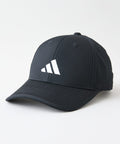 【ADIDAS/アディダス】【吸汗速乾・日差し対策】ツイルキャップ スポーツキャップ 定番ロゴ 8cmロングつば