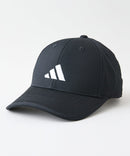 【ADIDAS/アディダス】【吸汗速乾・日差し対策】ツイルキャップ スポーツキャップ 定番ロゴ 8cmロングつば