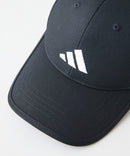 【ADIDAS/アディダス】【吸汗速乾・日差し対策】ツイルキャップ スポーツキャップ 定番ロゴ 8cmロングつば
