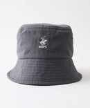 【BEVERLY HILLS POLO CLUB/ビバリーヒルズポロクラブ】【夏でも蒸れずに涼しい】オックス バケットハット 通気性抜群 綿100% ワンポイント刺繍
