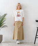 【DISCUS/ディスカス】【選べる丈感・ビーバス＆バッドヘッド】DISCUS×BEAVIS AND BUTT-HEAD コラボＴシャツ 綿100% クルーネック アニメ キャラクタープリント アメカジ ストリート