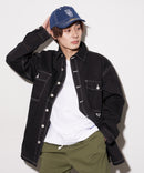 カレッジロゴサージキャップ【UNIVERSALOVERALL/ユニバーサルオーバーオール】