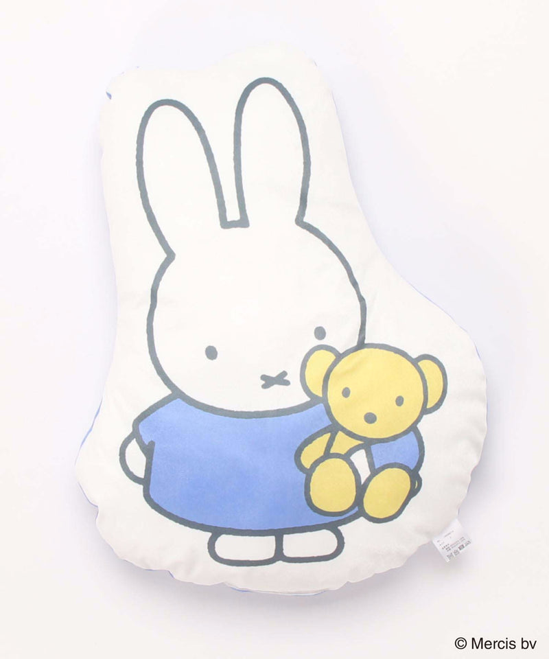 【MIFFY/ミッフィー】ふわもち触感　ミッフィスムース素材中綿クッション