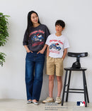 【PEANUTS×MLB】オリジナルデザイン KIDS Ｔシャツ 刺繍 130cm～160cm ユニセックス