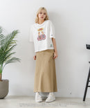 【DISCUS/ディスカス】【選べる丈感・ビーバス＆バッドヘッド】DISCUS×BEAVIS AND BUTT-HEAD コラボＴシャツ 綿100% クルーネック アニメ キャラクタープリント アメカジ ストリート