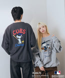 【PEANUTS×MLB】オリジナルデザイン 裏起毛トレーナー ヤンキース ドジャース カブス キャラクター